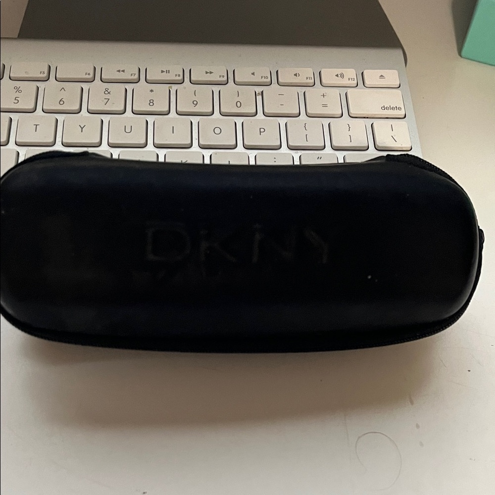 DKNY Midnight Black Eyeglass Case